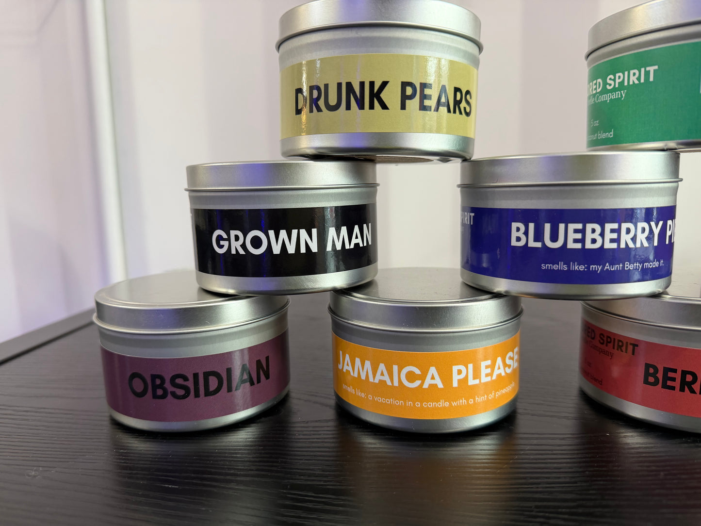 Black Friday Candle Tins