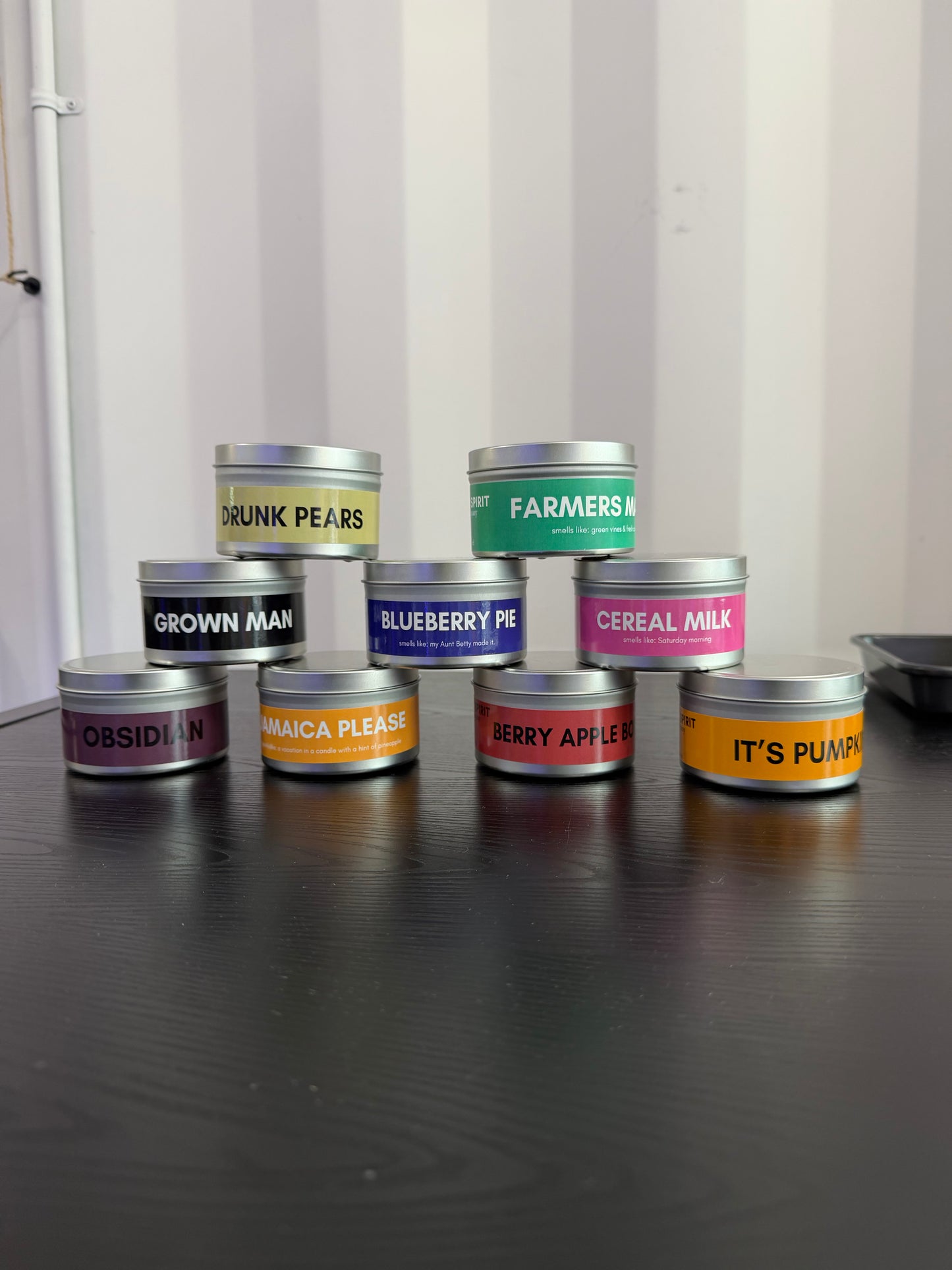 Black Friday Candle Tins